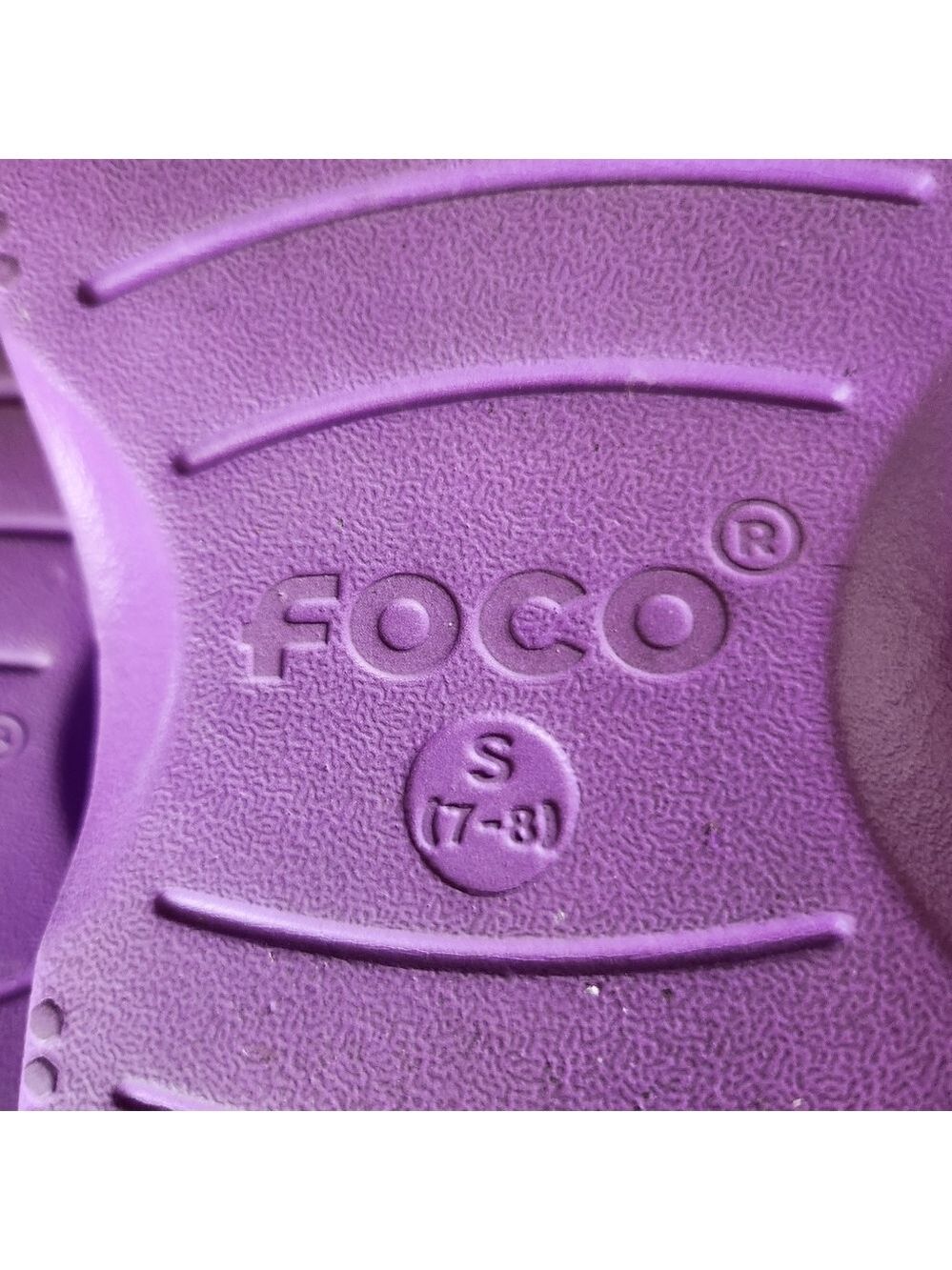 Purple FOCO Minnesota Vikings Clogs Womens Size 7-8 - Picture 6 of 6